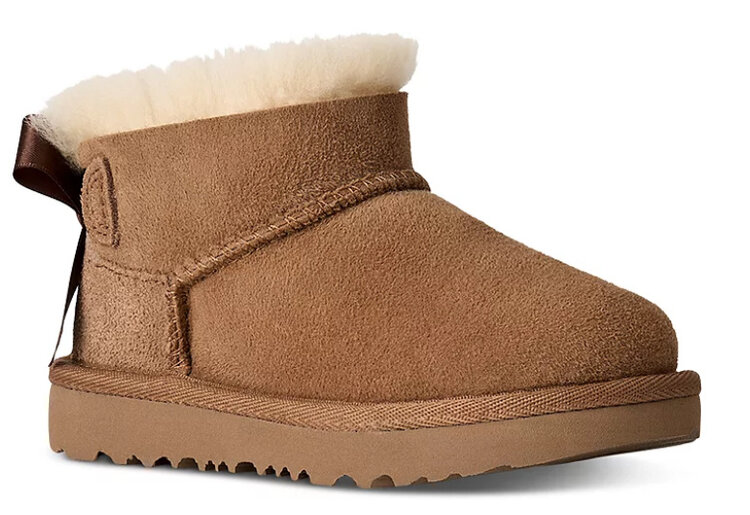 UGG UGG Toddler’s Chestnut Ultra Mini Bailey Bow