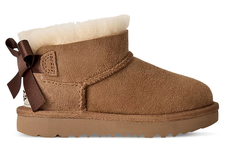 UGG UGG Toddler’s Chestnut Ultra Mini Bailey Bow