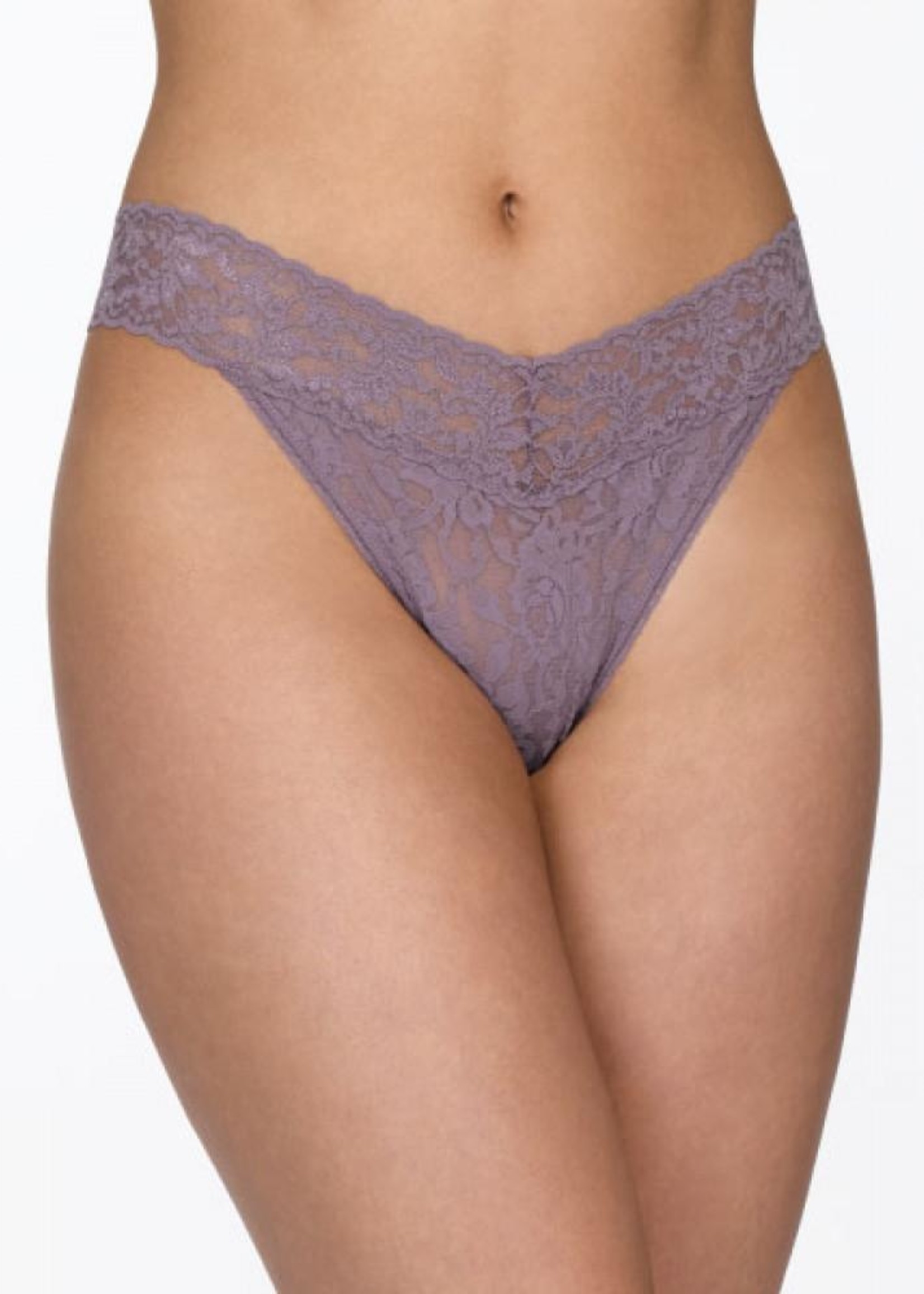 Hanky Panky Original Rise Lace Thong in Bliss Pink @ Carriage Trade Shop in  the Kingsway, Toronto Canada