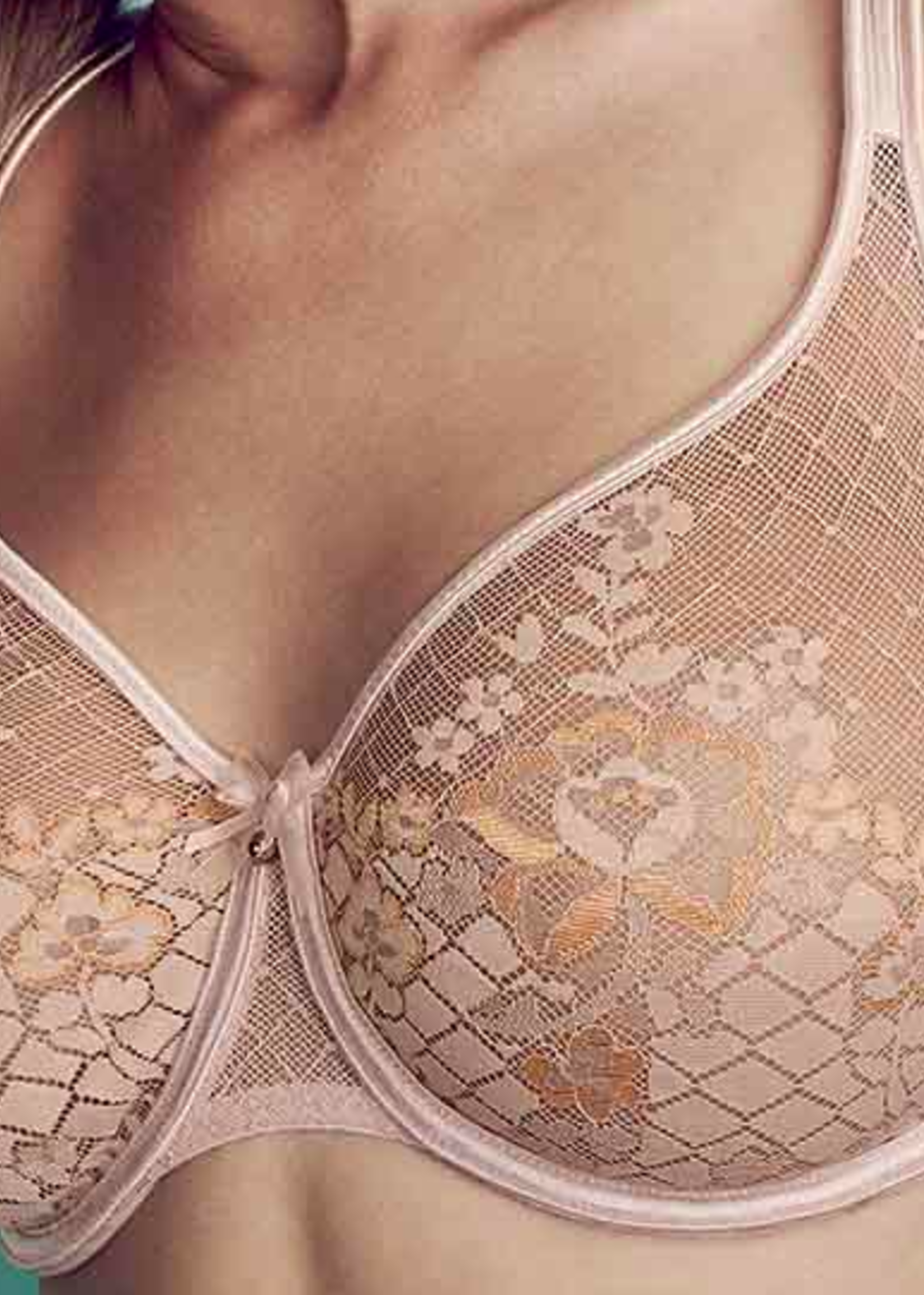 Empreinte Melody Seamless Lace Full Cup Bra – Lingerie D'Amour