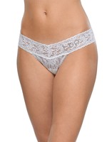 Hanky Panky I Do Crystal Signature Lace Low Rise Thong