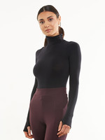 Commando Ballet Long Sleeve Turtleneck Bodysuit