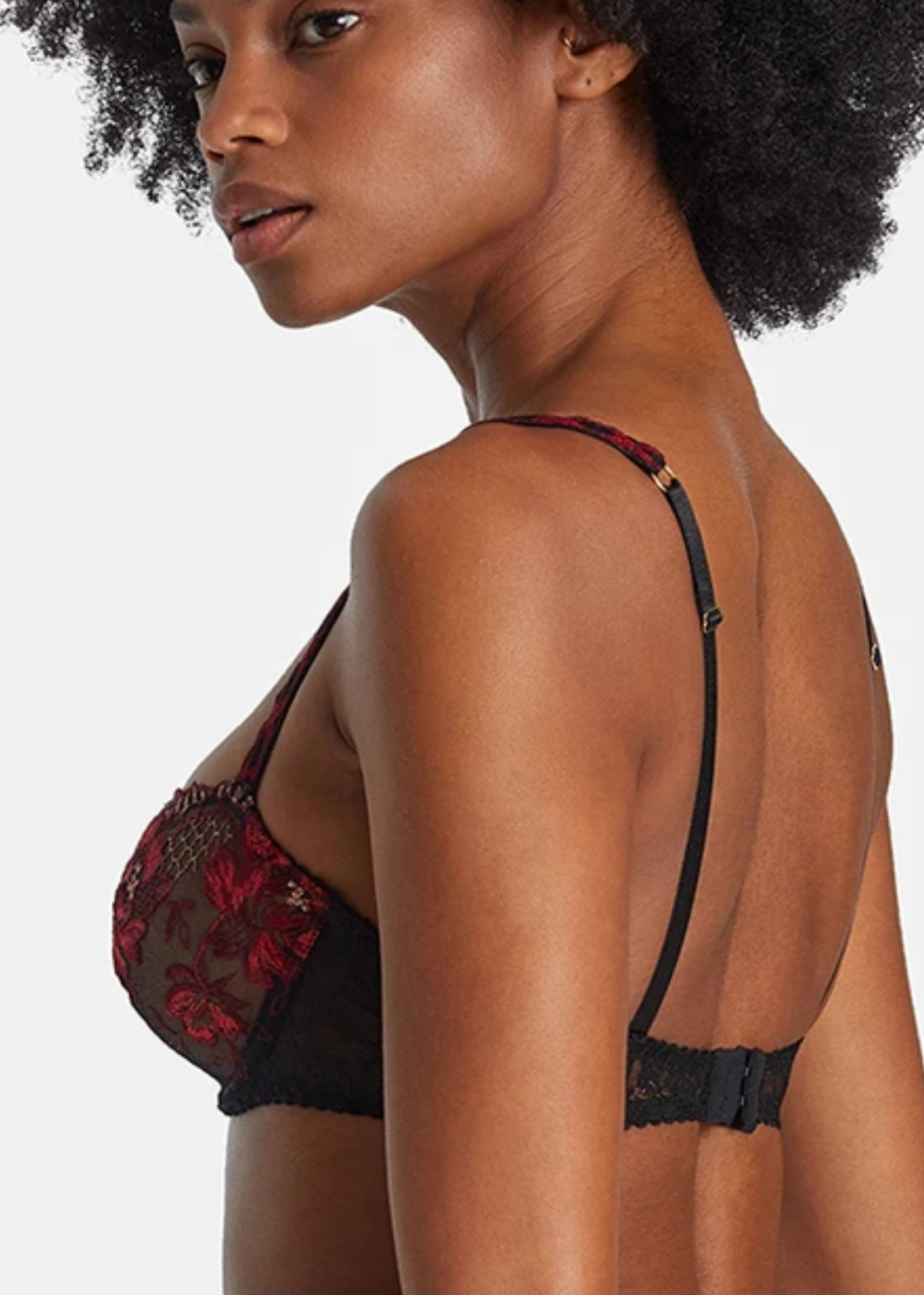 Ladies Half Lace Cup Non Wired Bras by Marlon MA34681 – JoDee