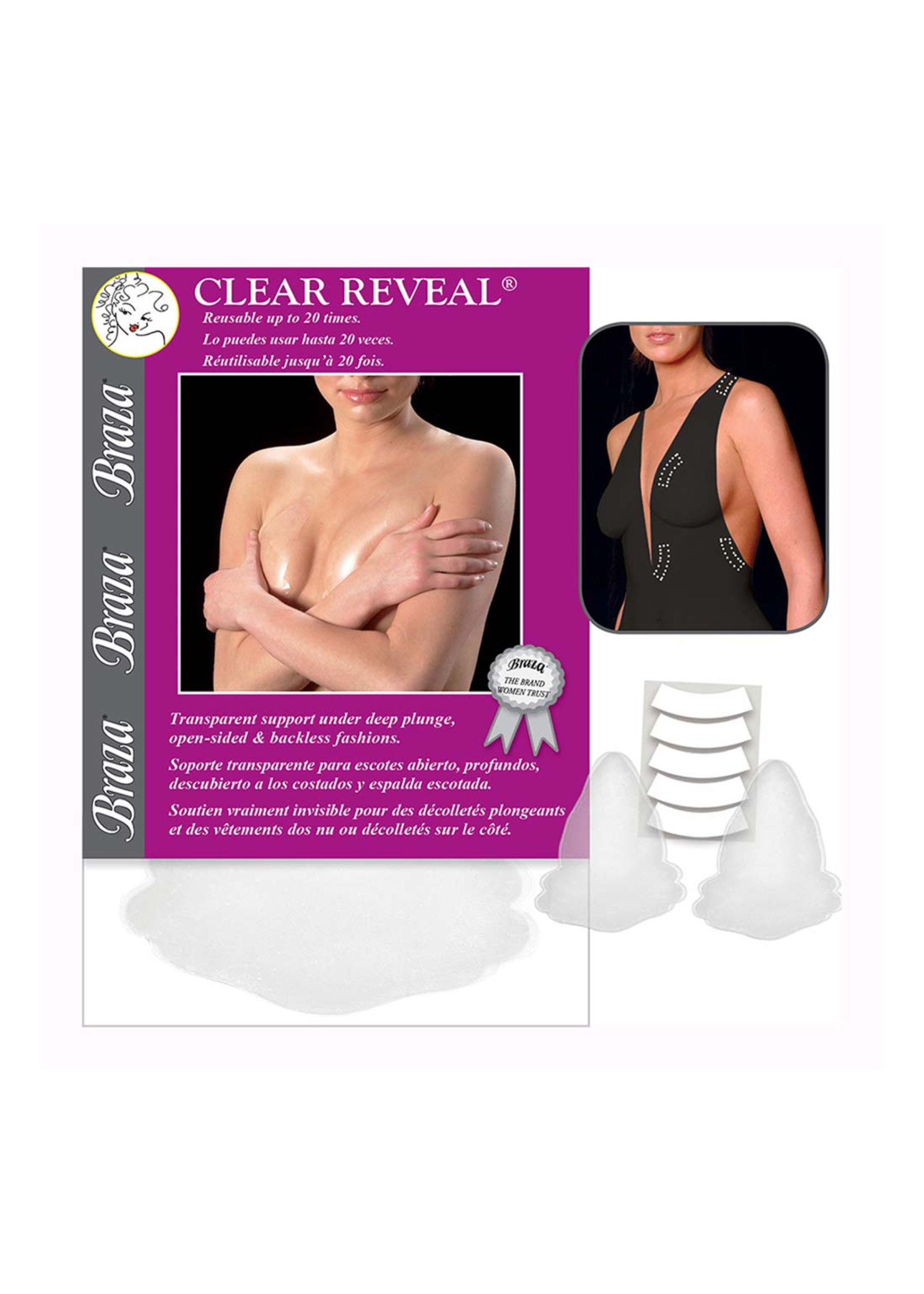 Braza Clear Reveal Bra
