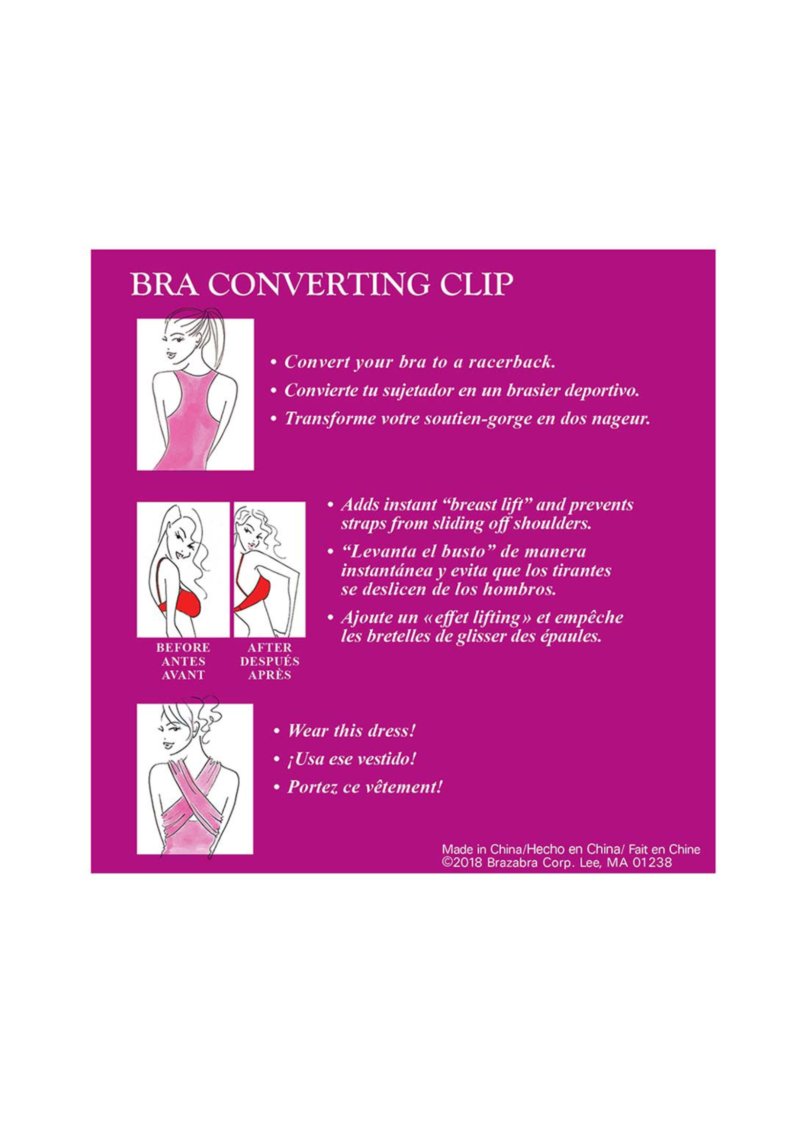 Braza Bra Converting Clip