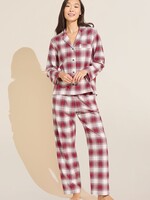 Eberjey Flannel Long PJ Set