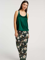 Inej Magnolia Silk Tank & Lounge Pant Set