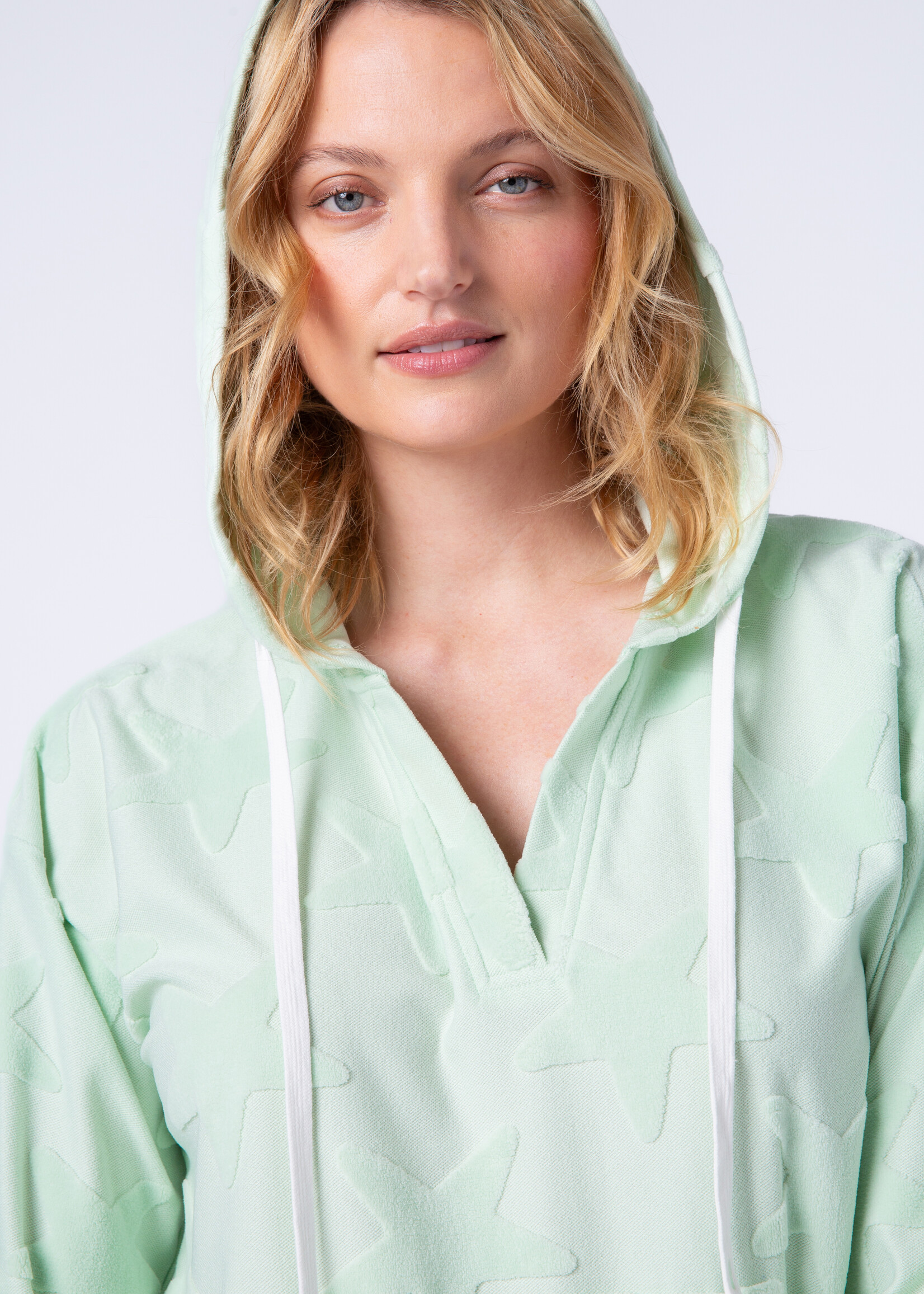 P.J. Salvage Terry Tropics Hoody & Short Set