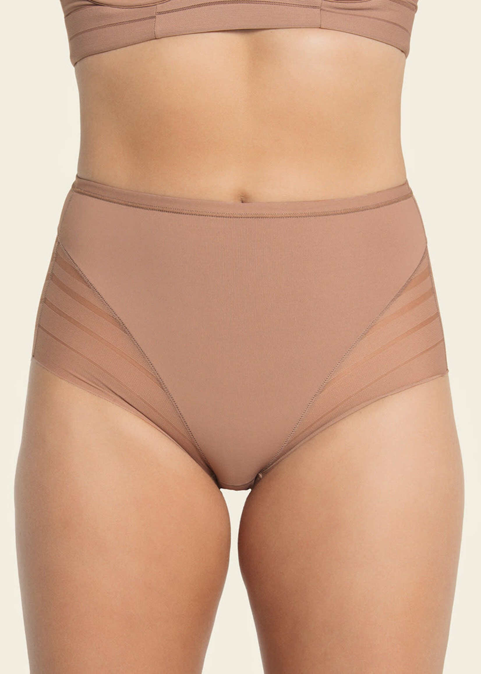 Leonisa Lace Stripe Undetectable Classic Shaper Panty