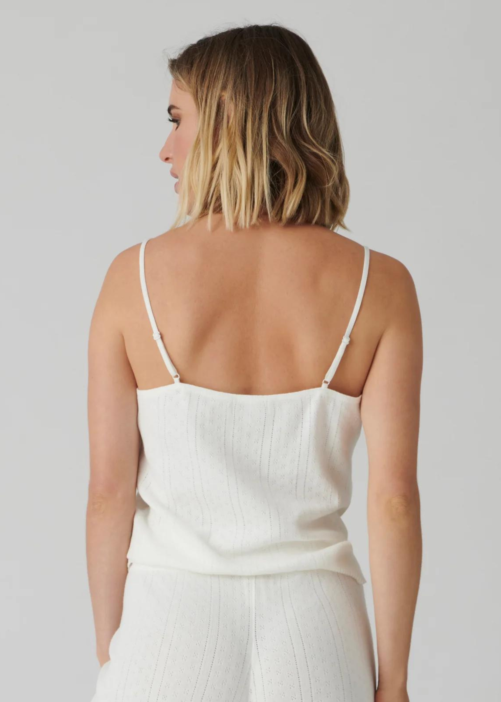 P.J. Salvage Sweetheart Pointelle Cami and Short Set
