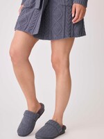 P.J. Salvage Chenille Cozy Cable Slippers