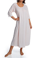 P. Jamas Lacy Jersey 3/4 Sleeve Gown