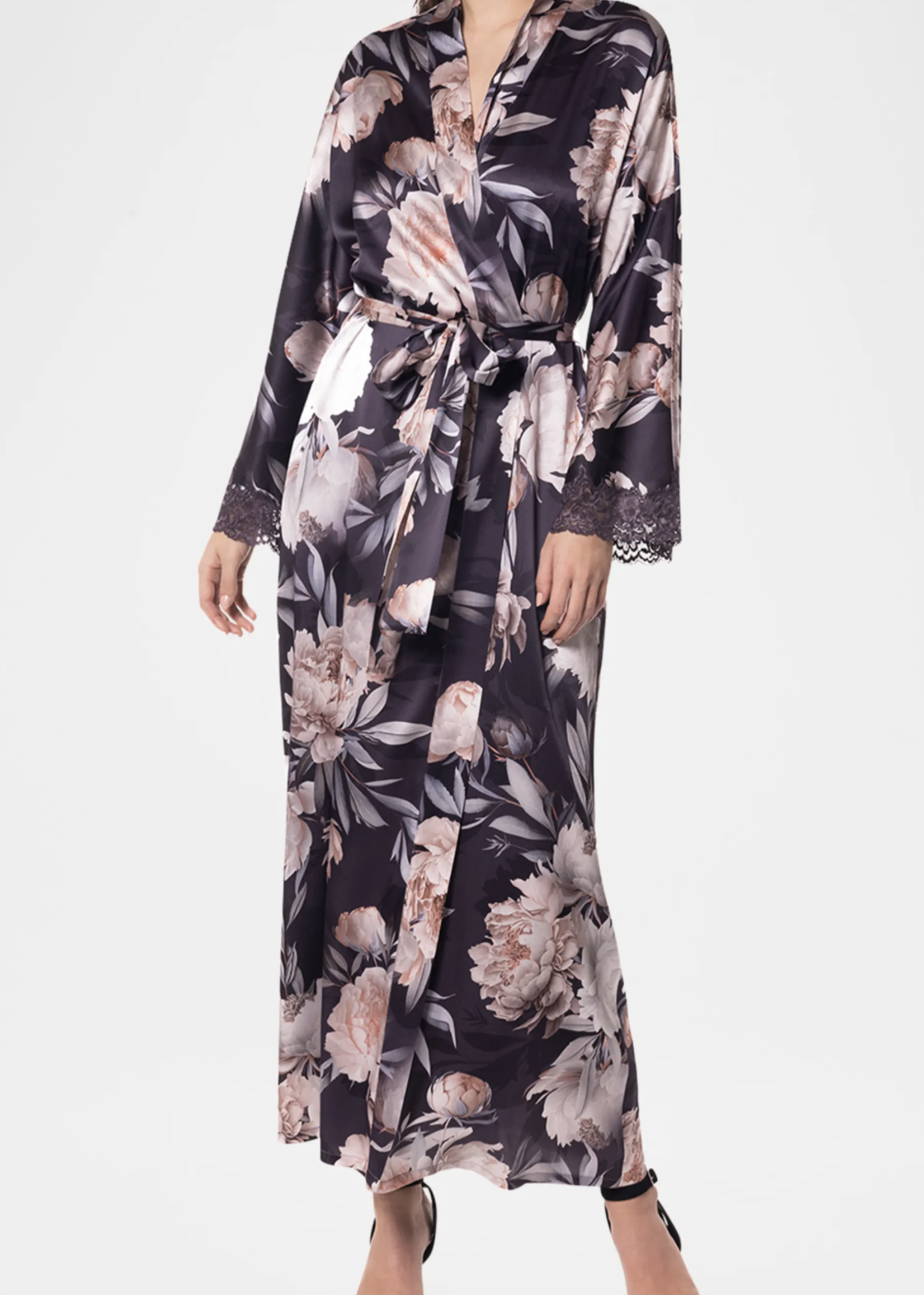 Christine After Dark Long Boudoir Robe