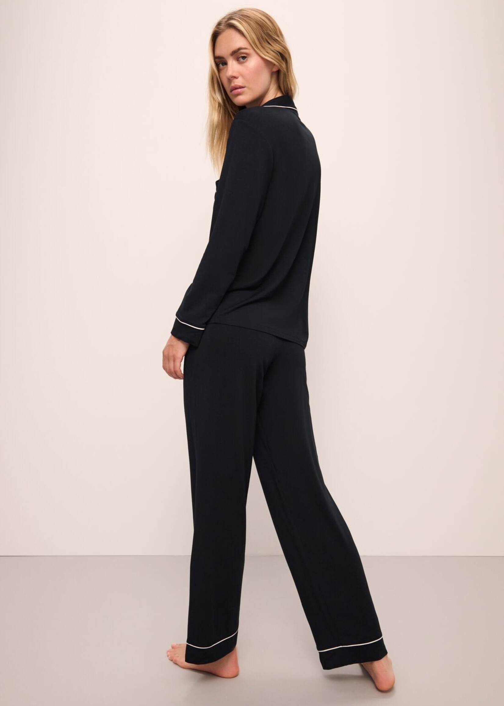 Eberjey Gisele Long Sleeve and Pant PJ Set