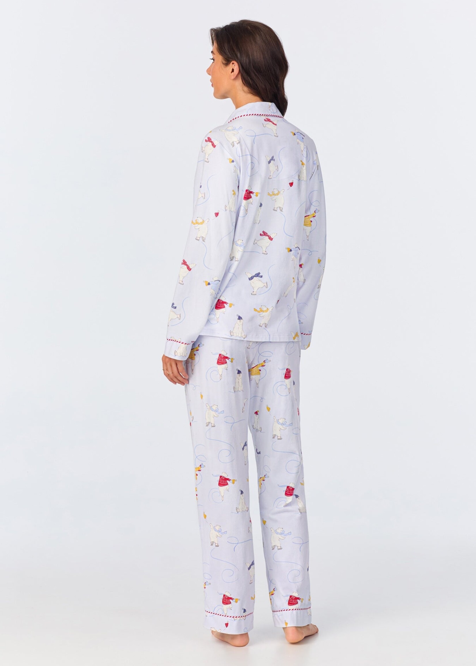 Bedhead Free Skate Long Sleeve Classic Stretch PJ Set
