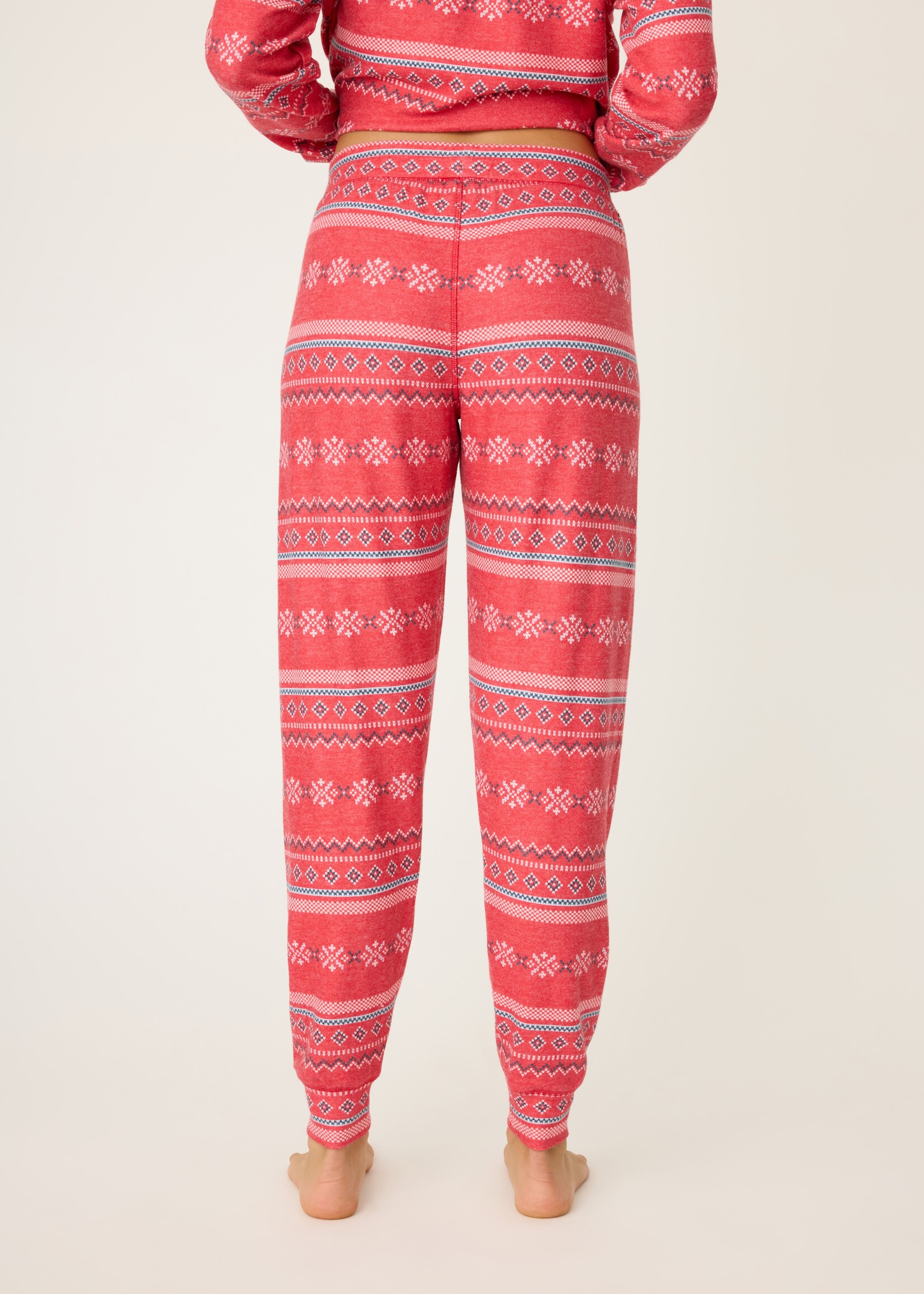 P.J. Salvage Snowflake Kisses Long Sleeve and Jammie Pant Set
