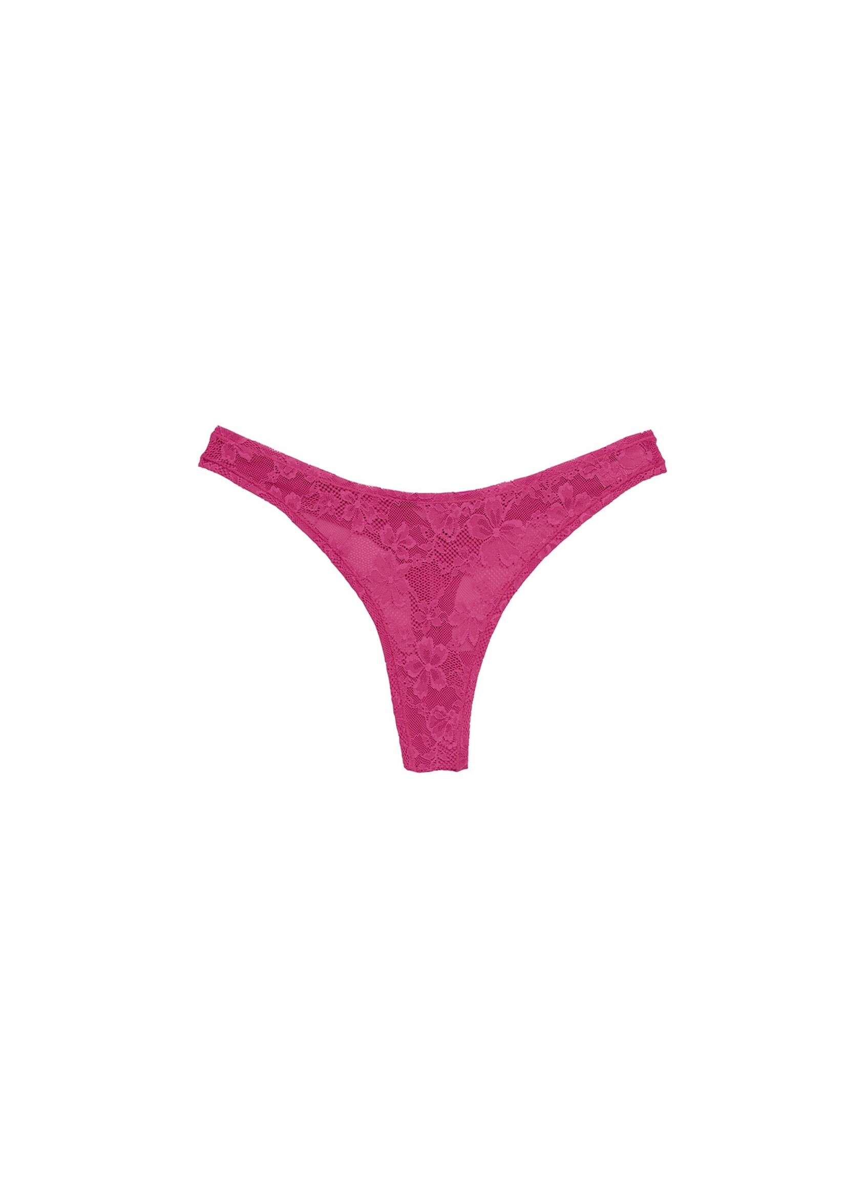 fleur du mal Le Stretch Lace Thong