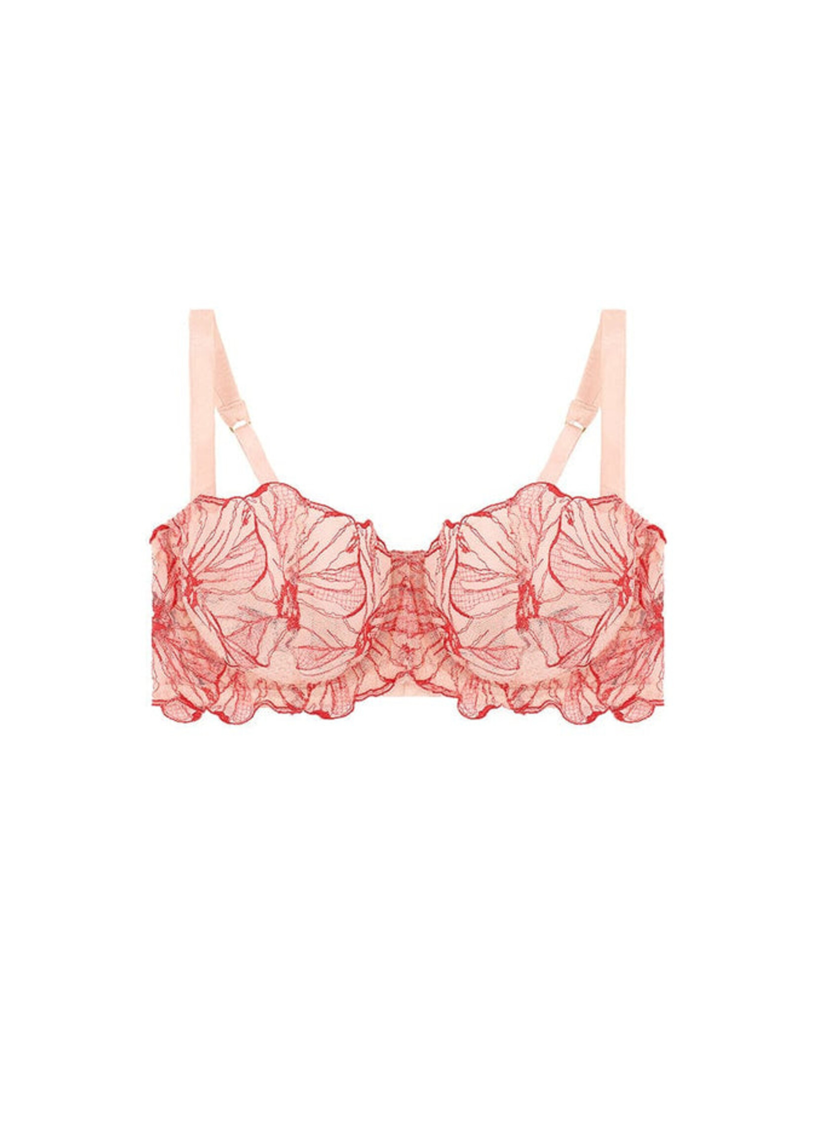 Fleur of England Rosa Balcony Bra