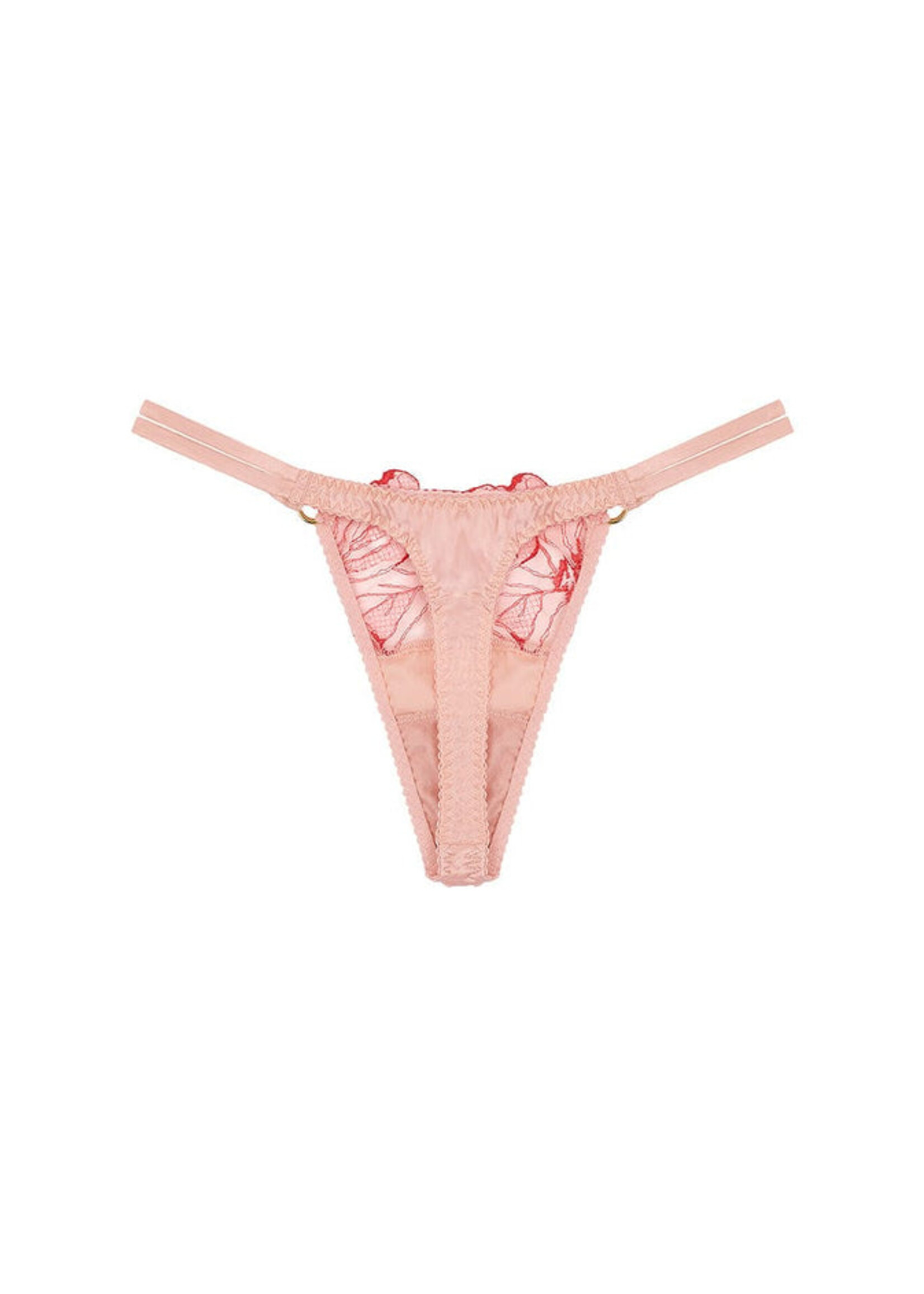 Fleur of England Rosa Strap Thong