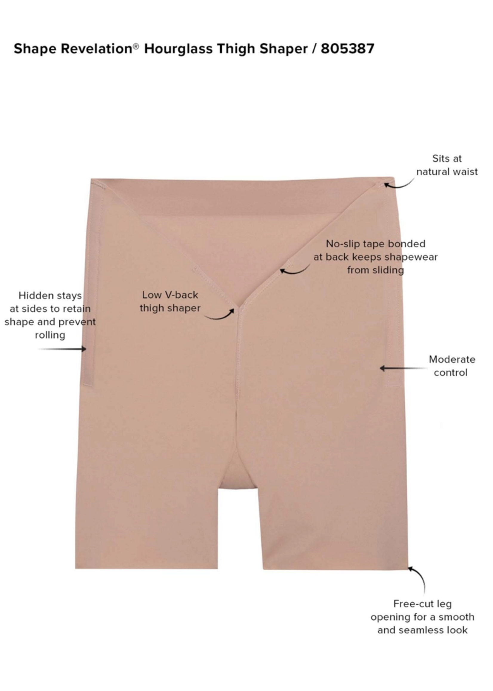 Wacoal Shape Revelation® Hourglass Thigh Shaper