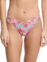 Hanky Panky Printed Signature Lace Original Rise Thong