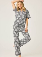P.J. Salvage Shady Beach Dreams Short Sleeve & Pant Pajama Set