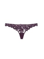 fleur du mal Lily Embroidery Hipster Thong