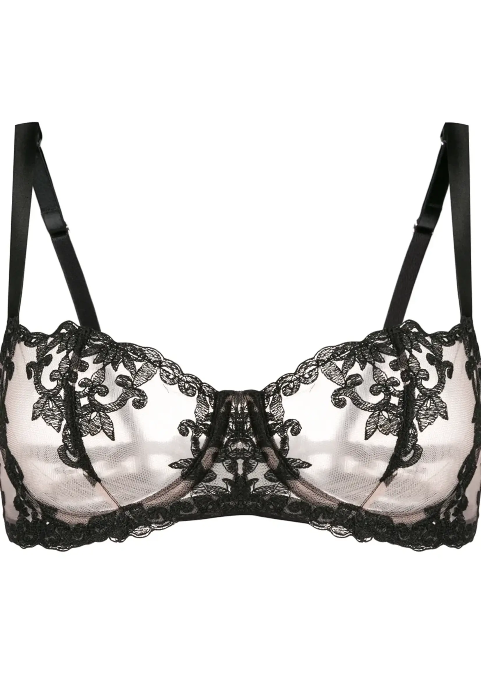 Fleur of England Onyx Balcony Bra