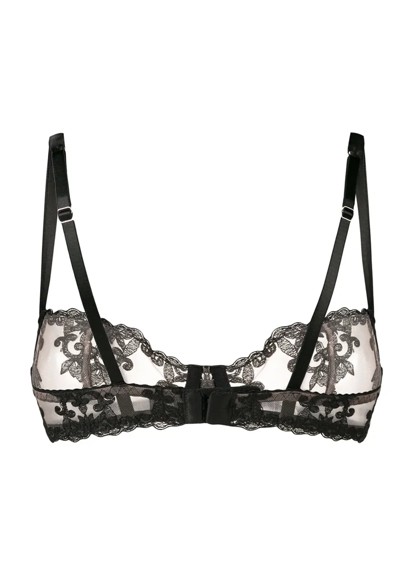 Fleur of England Onyx Balcony Bra