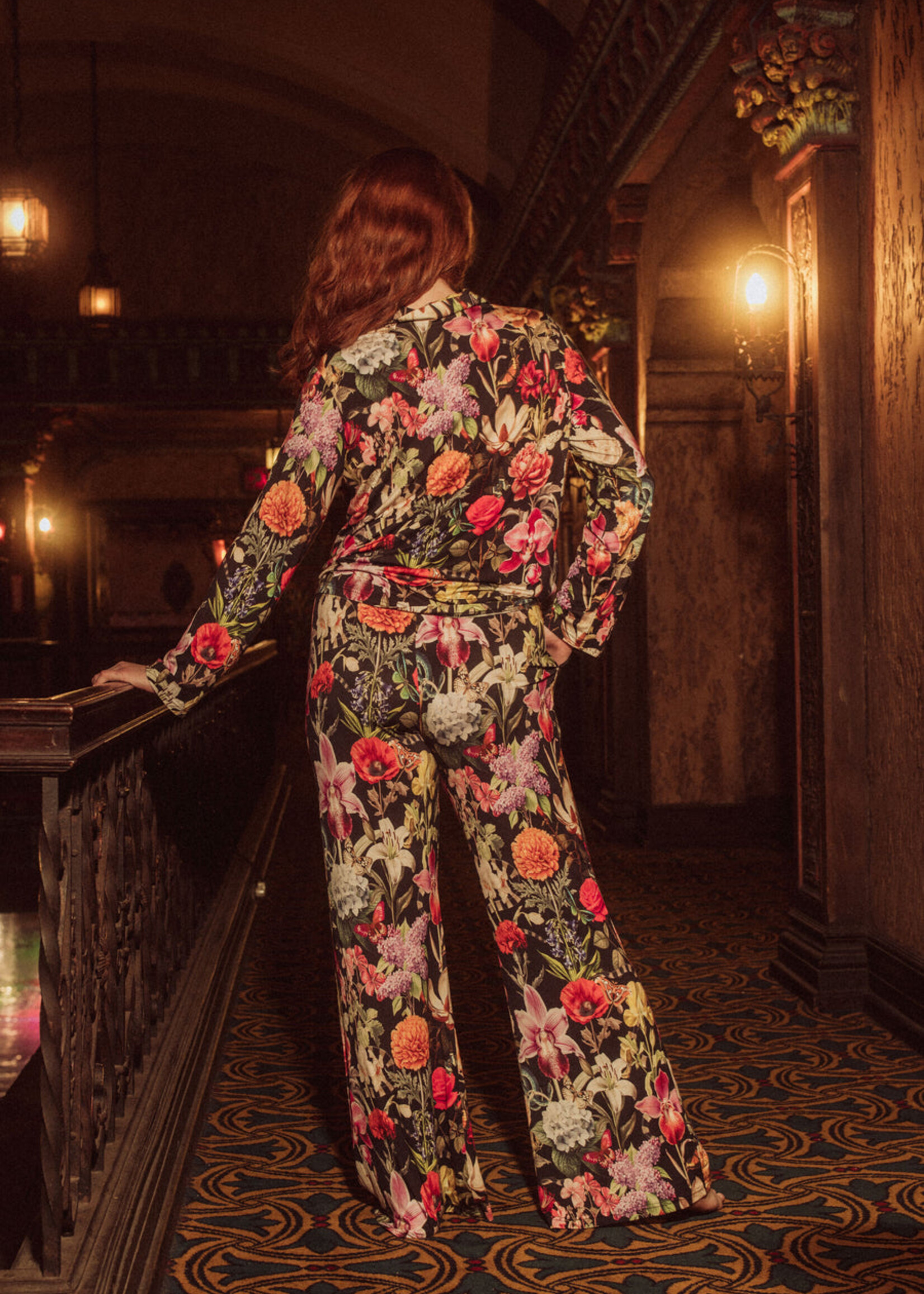 Kilo Brava The Modal Collection Floral LS & LP PJ Set