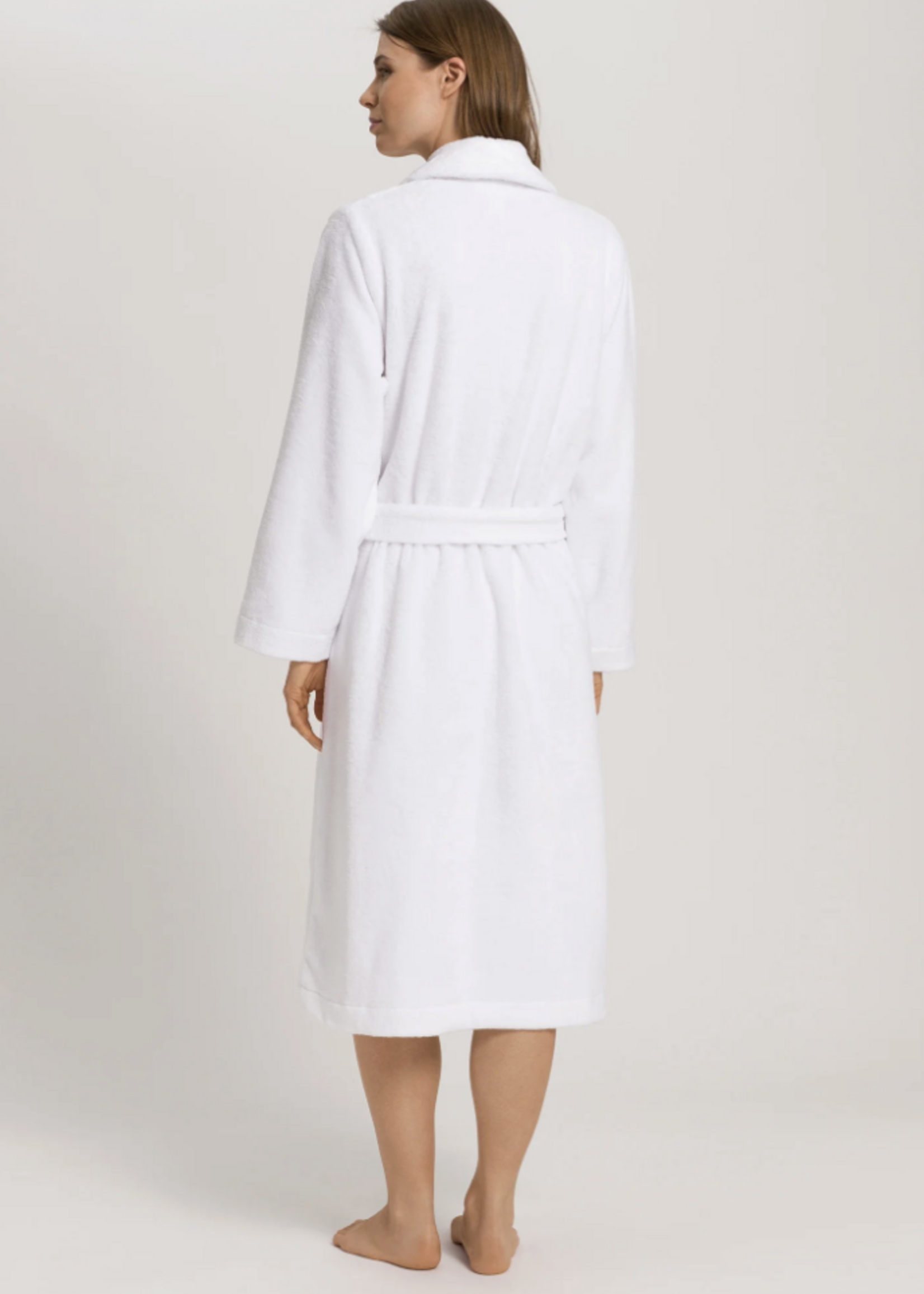 Hanro Plush Cotton Terry Velour Robe