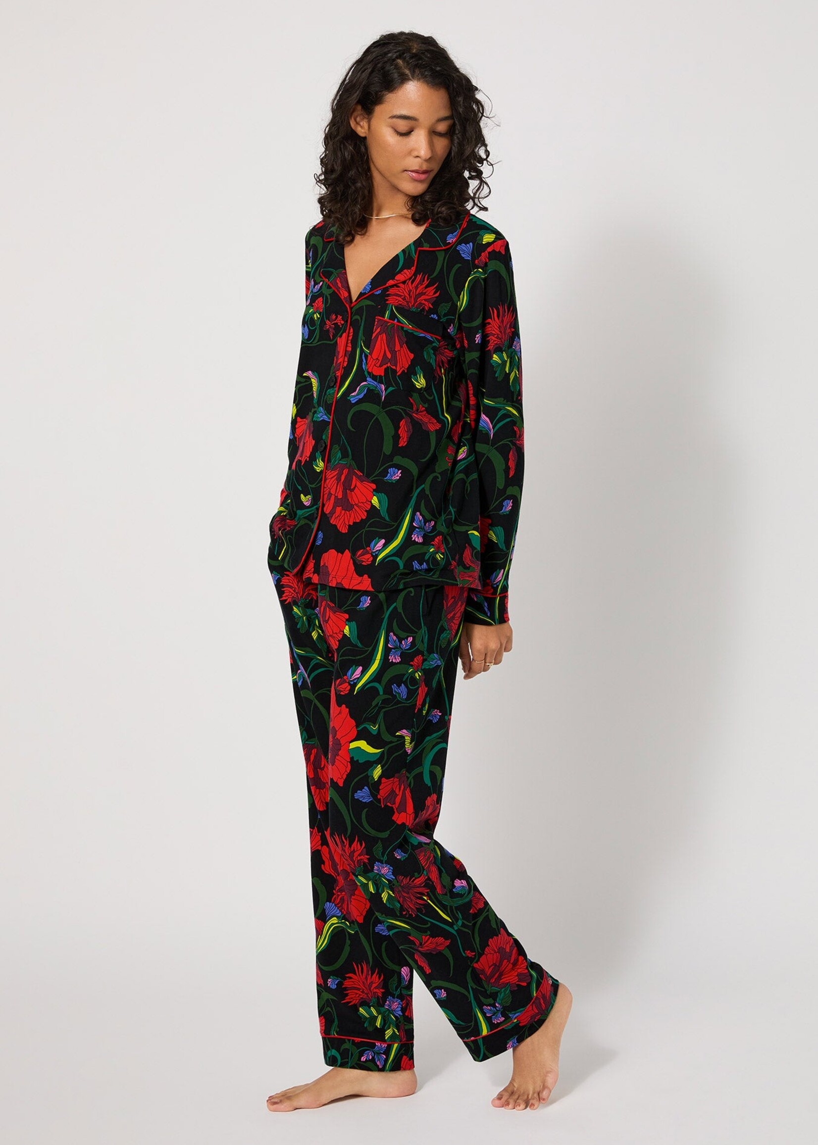 Bedhead Trina Turk X Bednhead Long Sleeve Pj Set