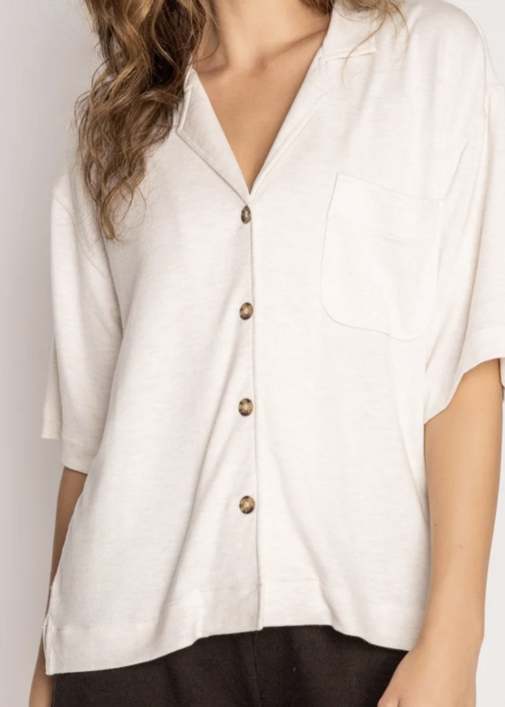 P.J. Salvage Jammie Essentials Short Sleeve Top & Pant Set