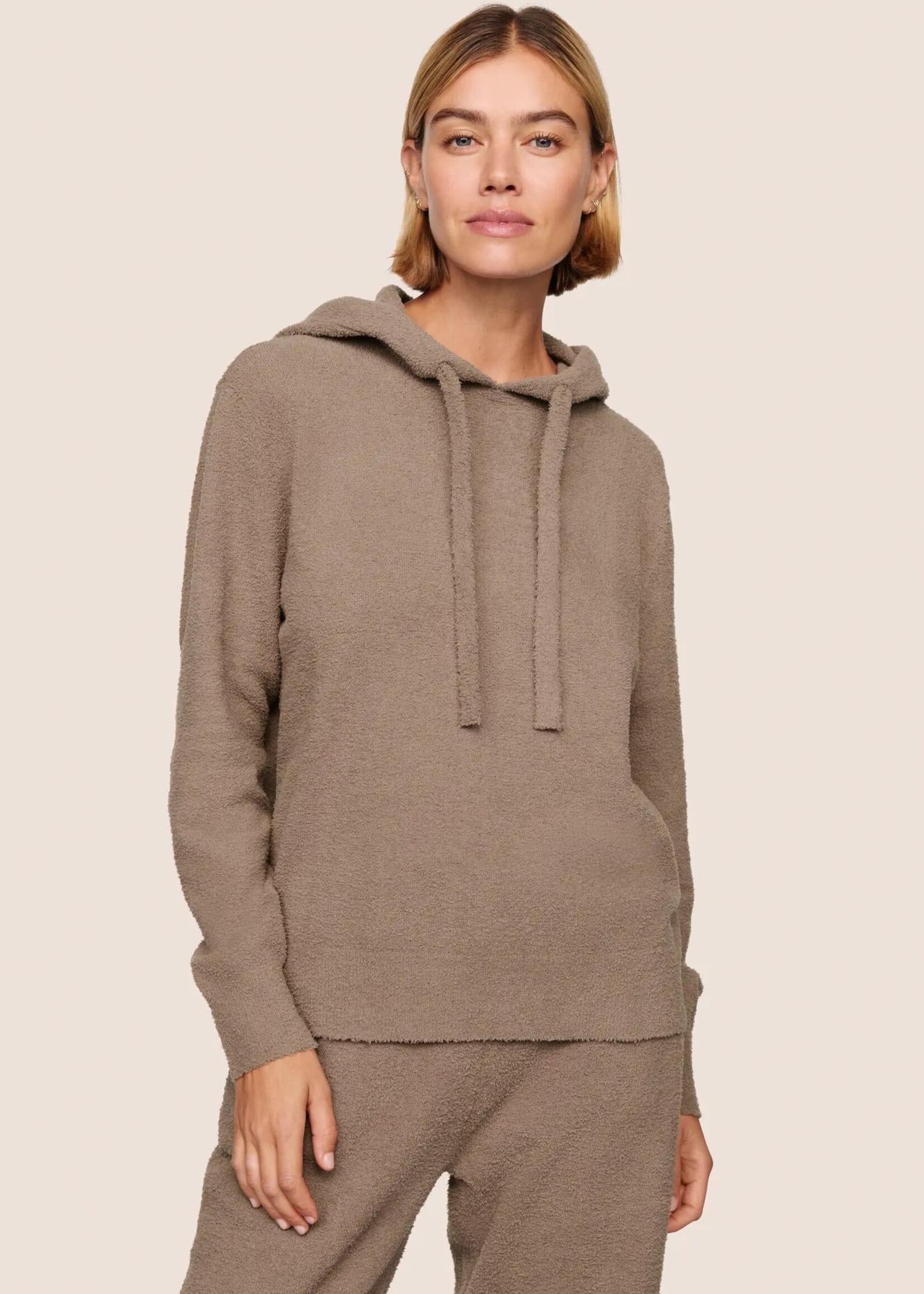 Eberjey Recycled Boucle Hoodie