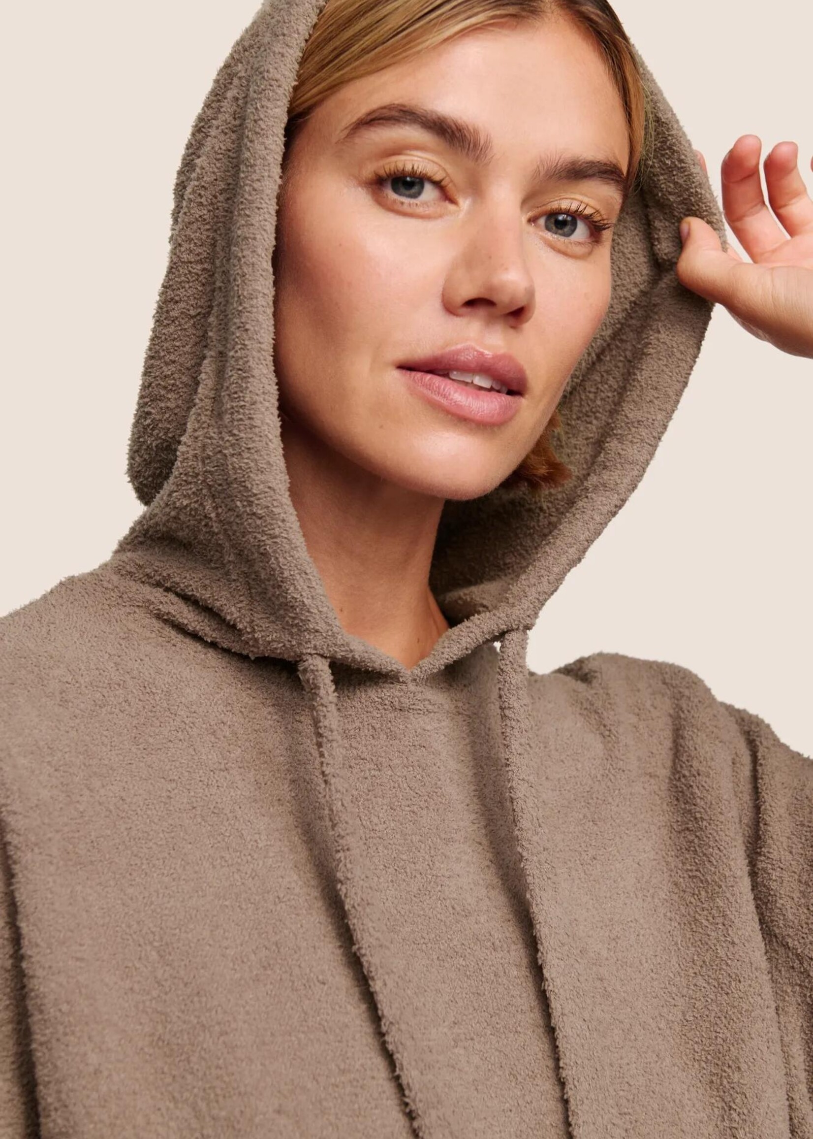 Eberjey Recycled Boucle Hoodie