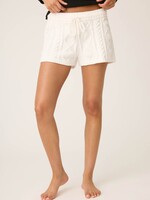 P.J. Salvage Chenille Cable Knit Shorts
