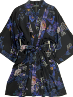 Samantha Chang Classic Silk Short Kimono