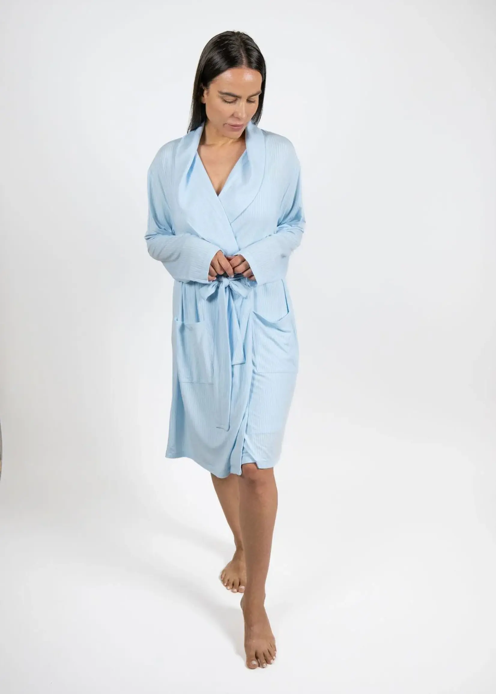 Aspen Dream Cannes Pinstrip Robe