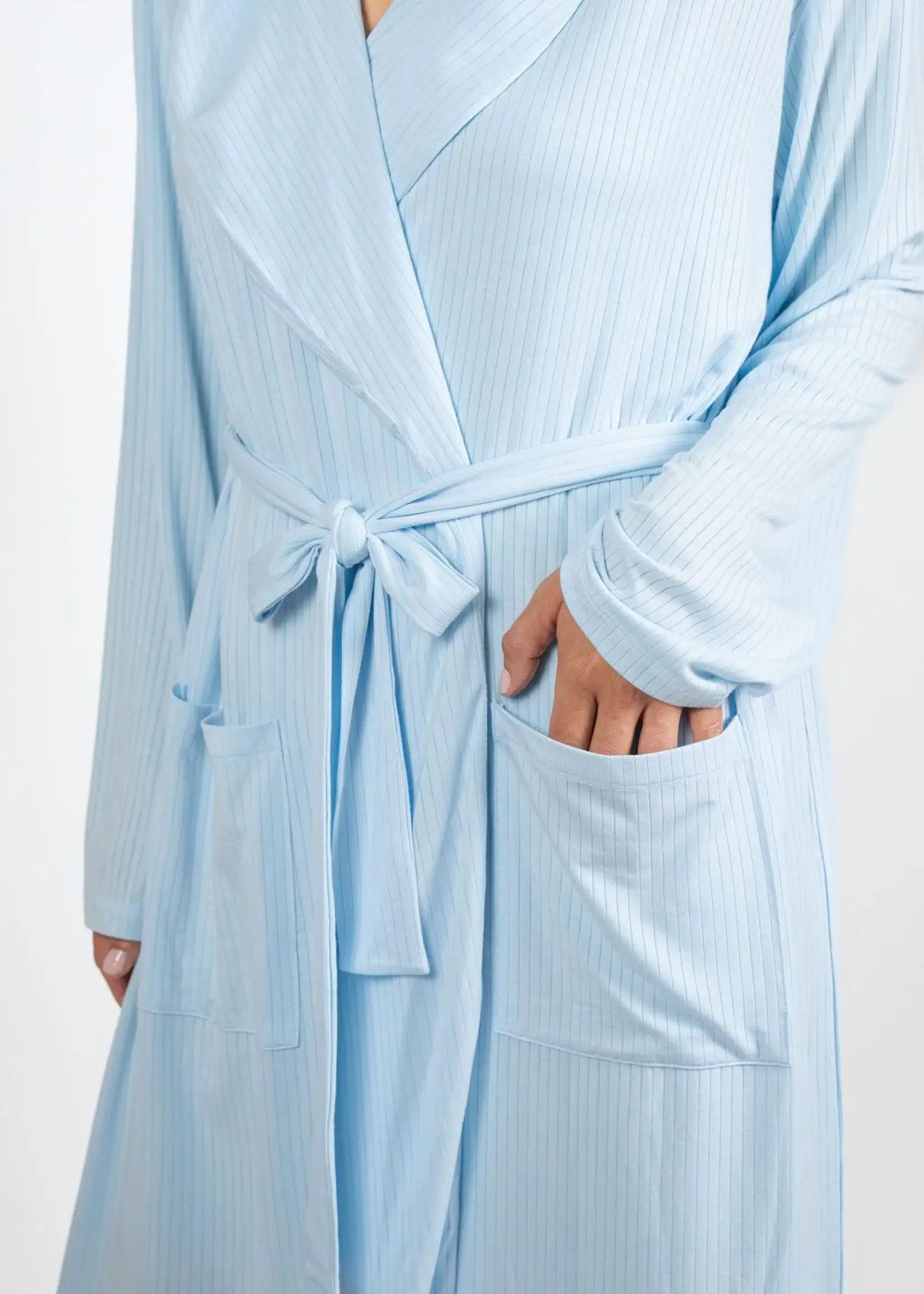 Aspen Dream Cannes Pinstrip Robe