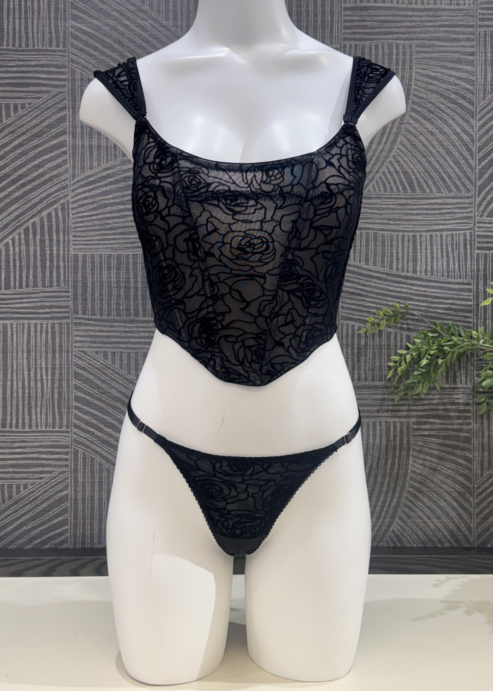 Soreil Reverie Corset and Thong Set