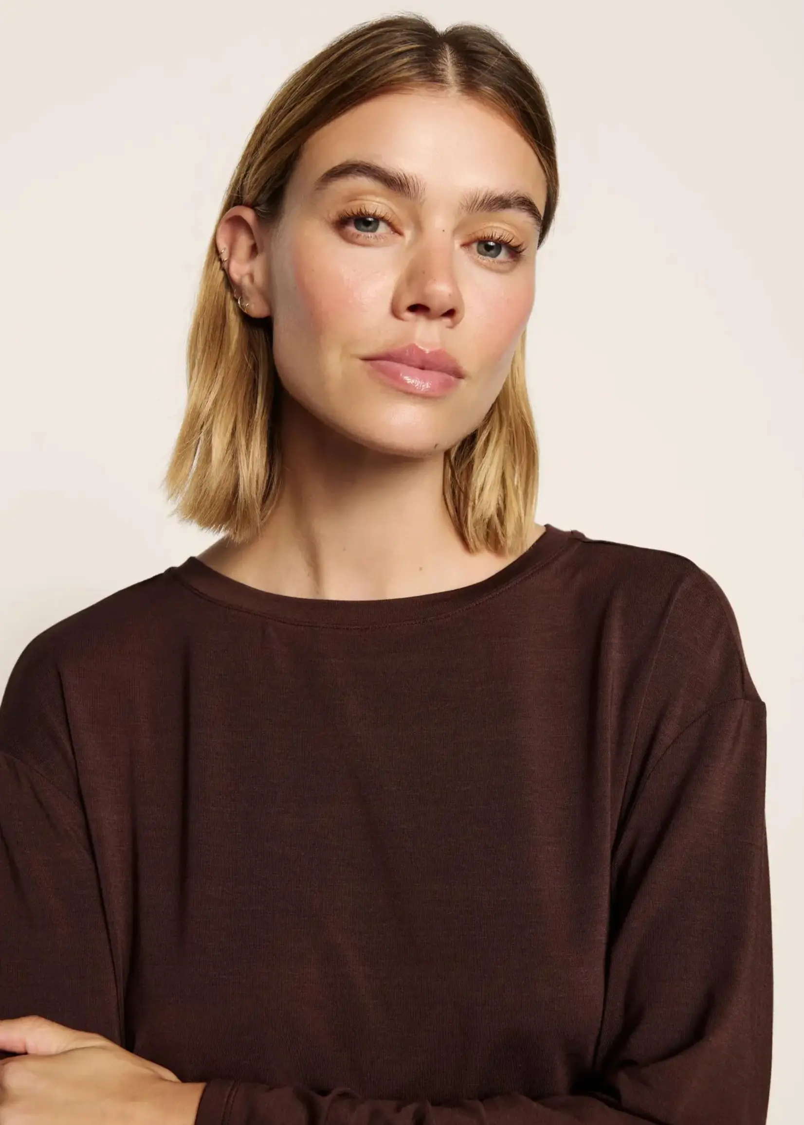 Eberjey Gisele Long Sleeve Top