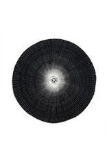 Indaba Willa Woven Placemat, Black