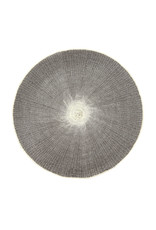 Indaba Willa Woven Placemat, Grey