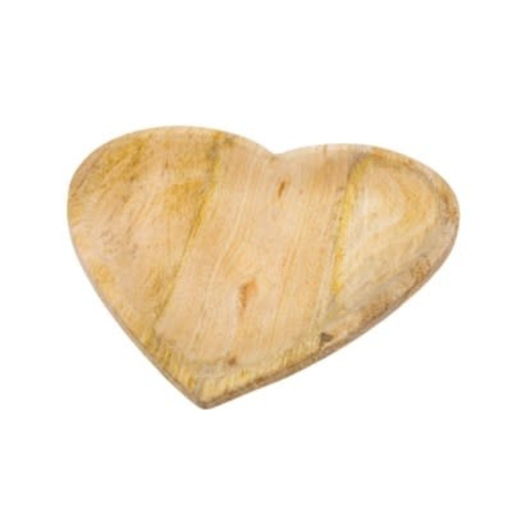 Indaba Wild Heart Plate - Natural - Large