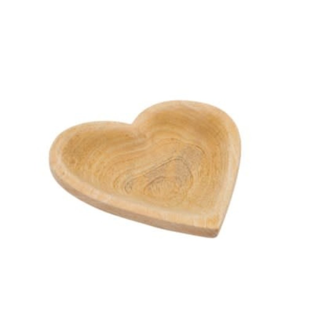Indaba Wild Heart Plate - Natural - Small