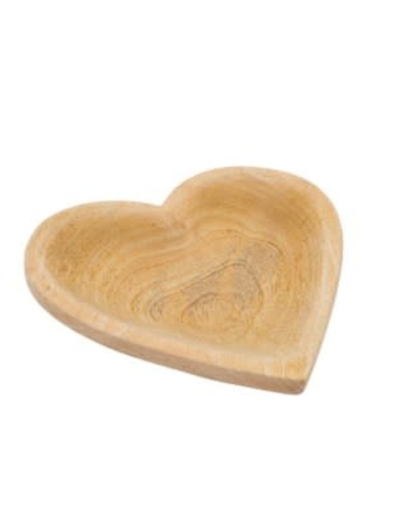 Indaba Wild Heart Plate - Natural - SM