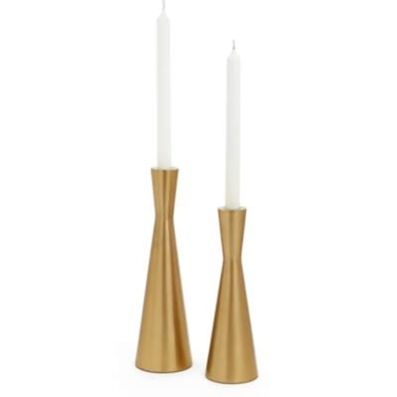 The Pine Centre Jodie Brass Candle Holder - Small