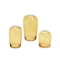 Bodinar Glass Vase - Large - Mustard
