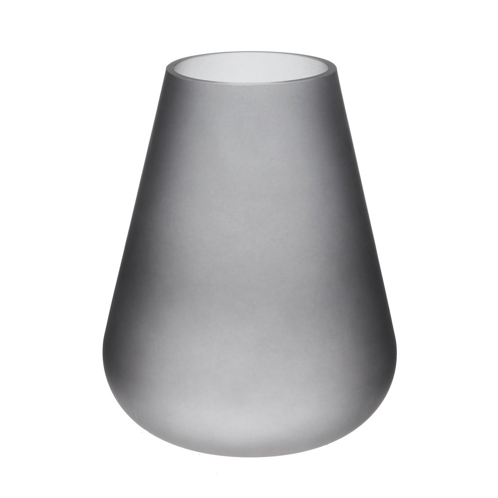 The Pine Centre Hester Frost Vase - Small - Dark Grey