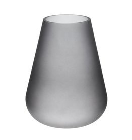 The Pine Centre Hester Frost Vase - Small - Dark Grey